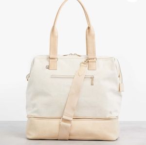 Nwt The Convertible Mini Weekender in BEIGE
